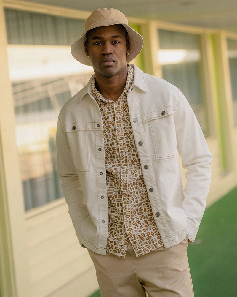 SoftHemp™ Chambray Button Down