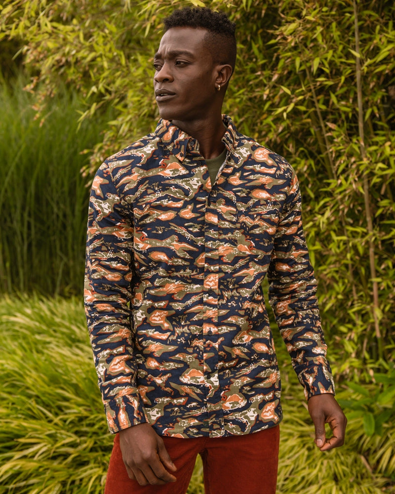 SoftHemp™ Chambray Button Down