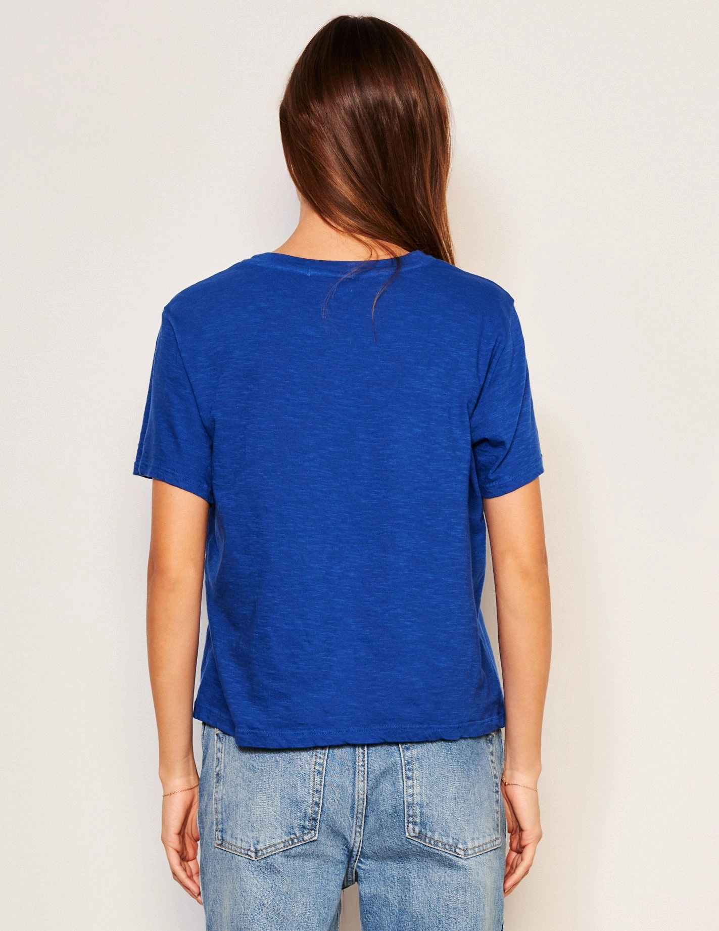 Sundry Crew Neck Tee in Symphony