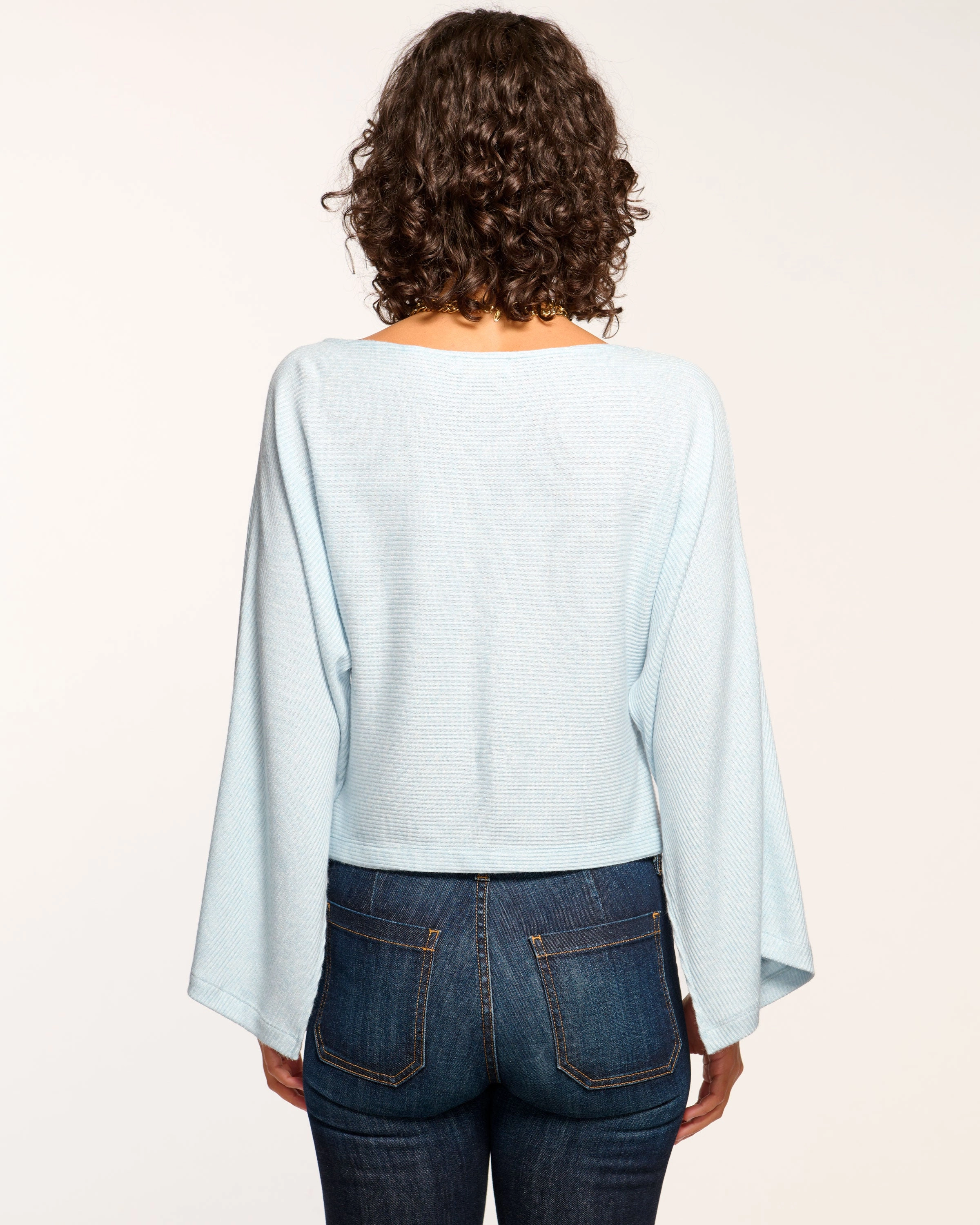 Suzy Boatneck Rib Knit Top