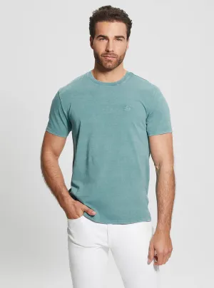 Teal Blue Eli Washed T-Shirt