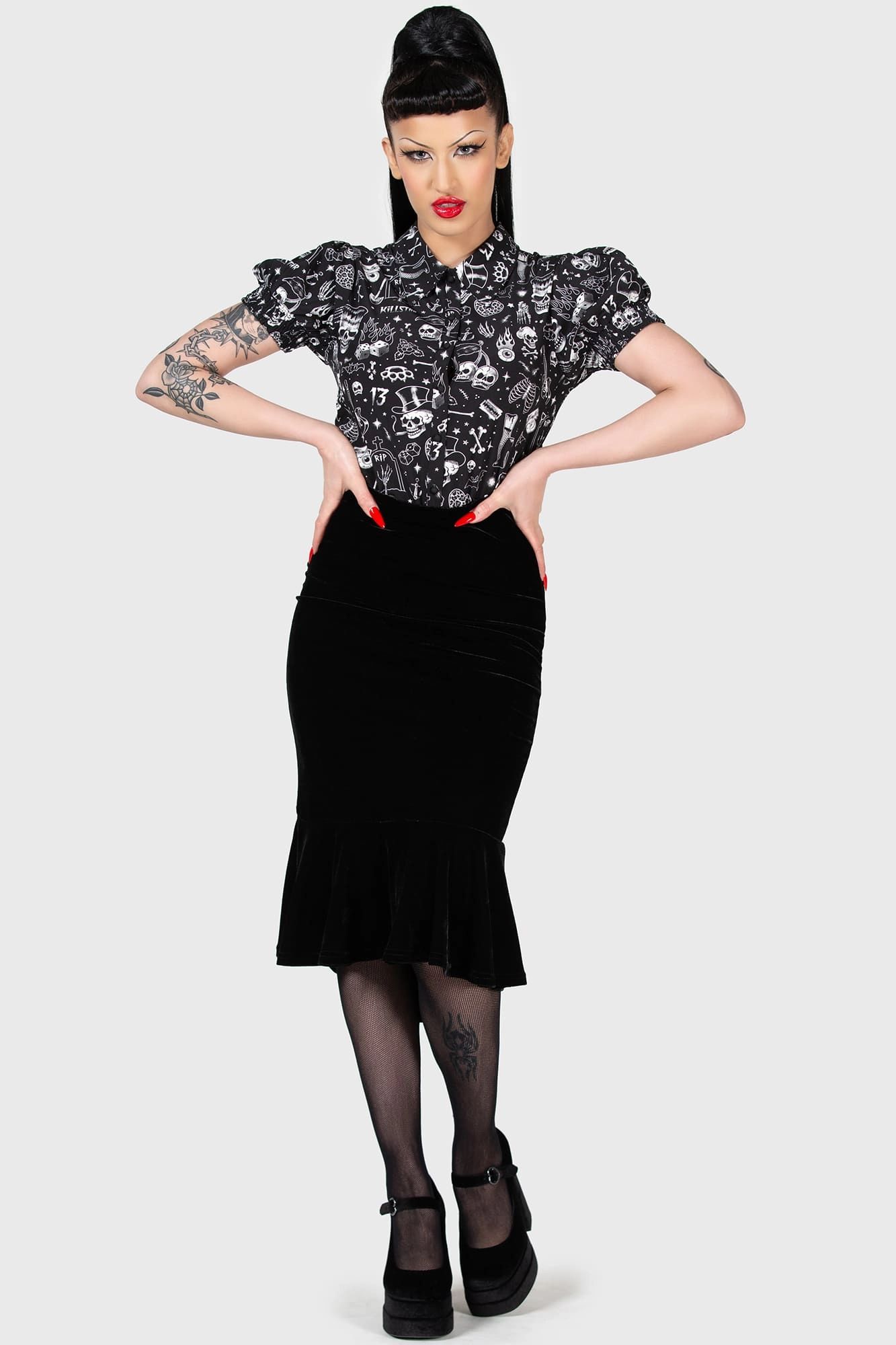 The Heat Button Up Top