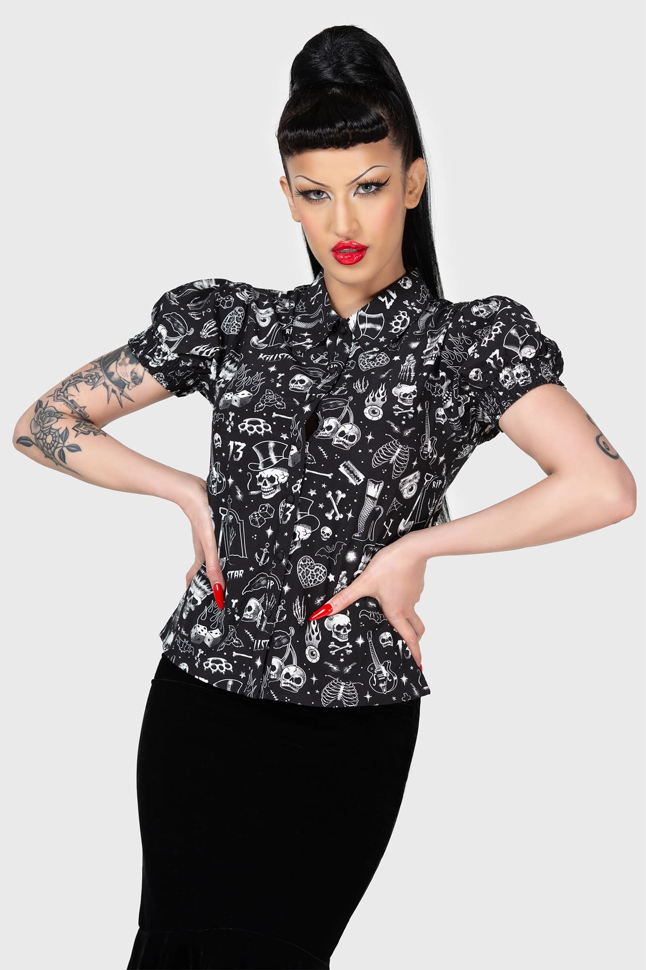 The Heat Button Up Top