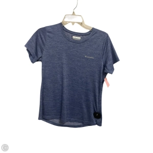 Top Short Sleeve By Columbia In Blue, Size: S
