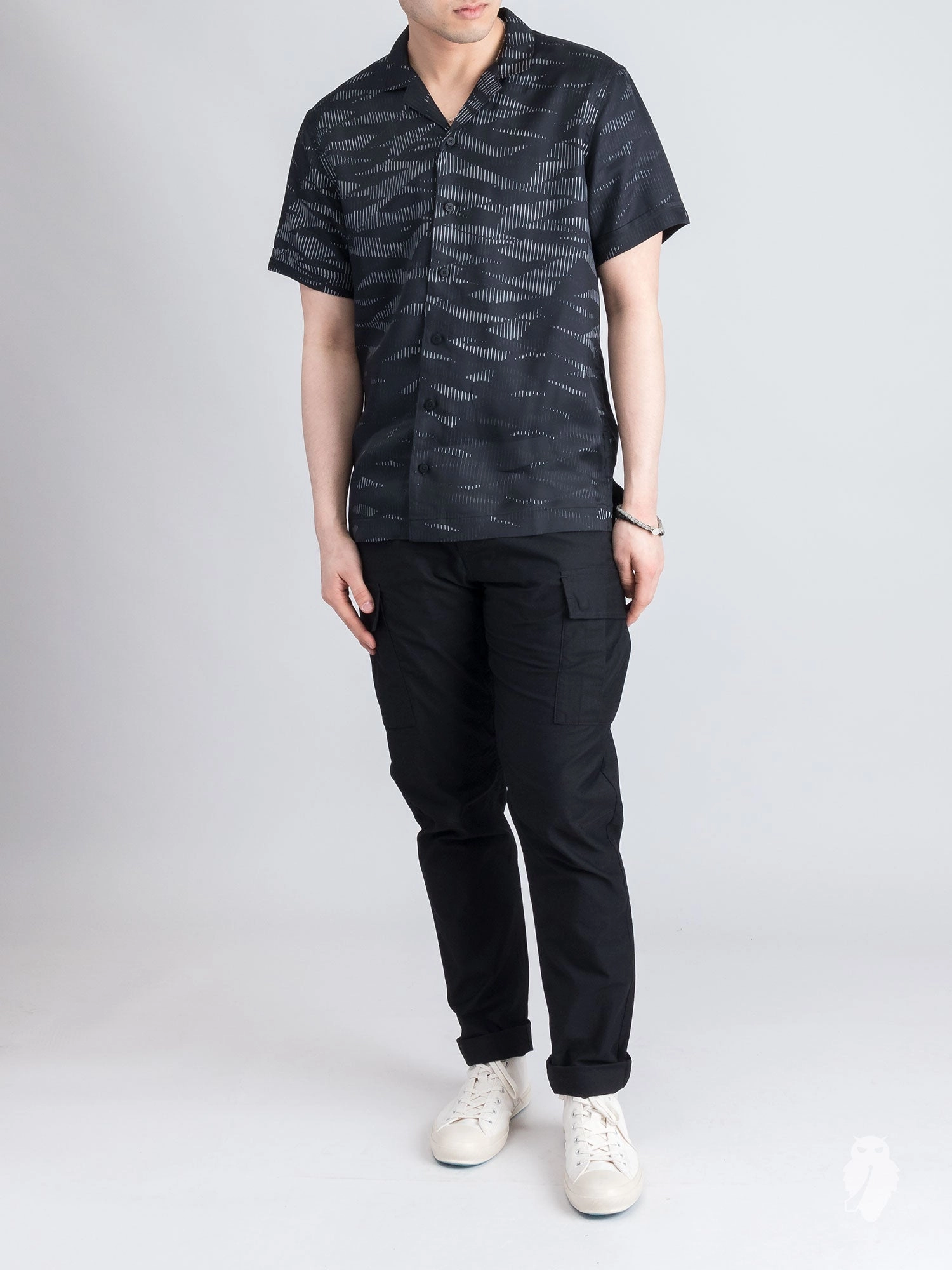 Utility Cotton BDU Pants in Black