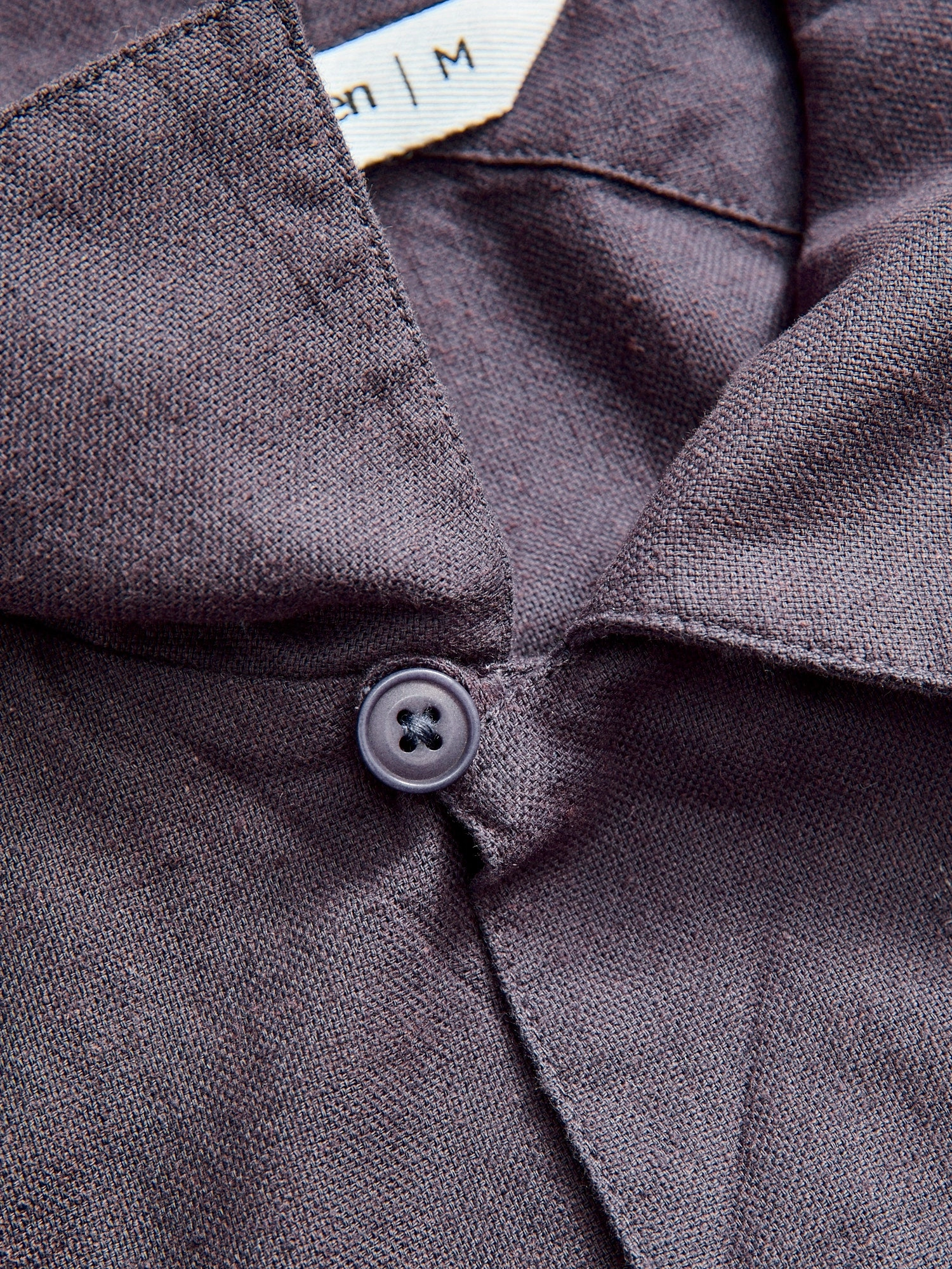 Vacation Shirt in Plum Handstitch