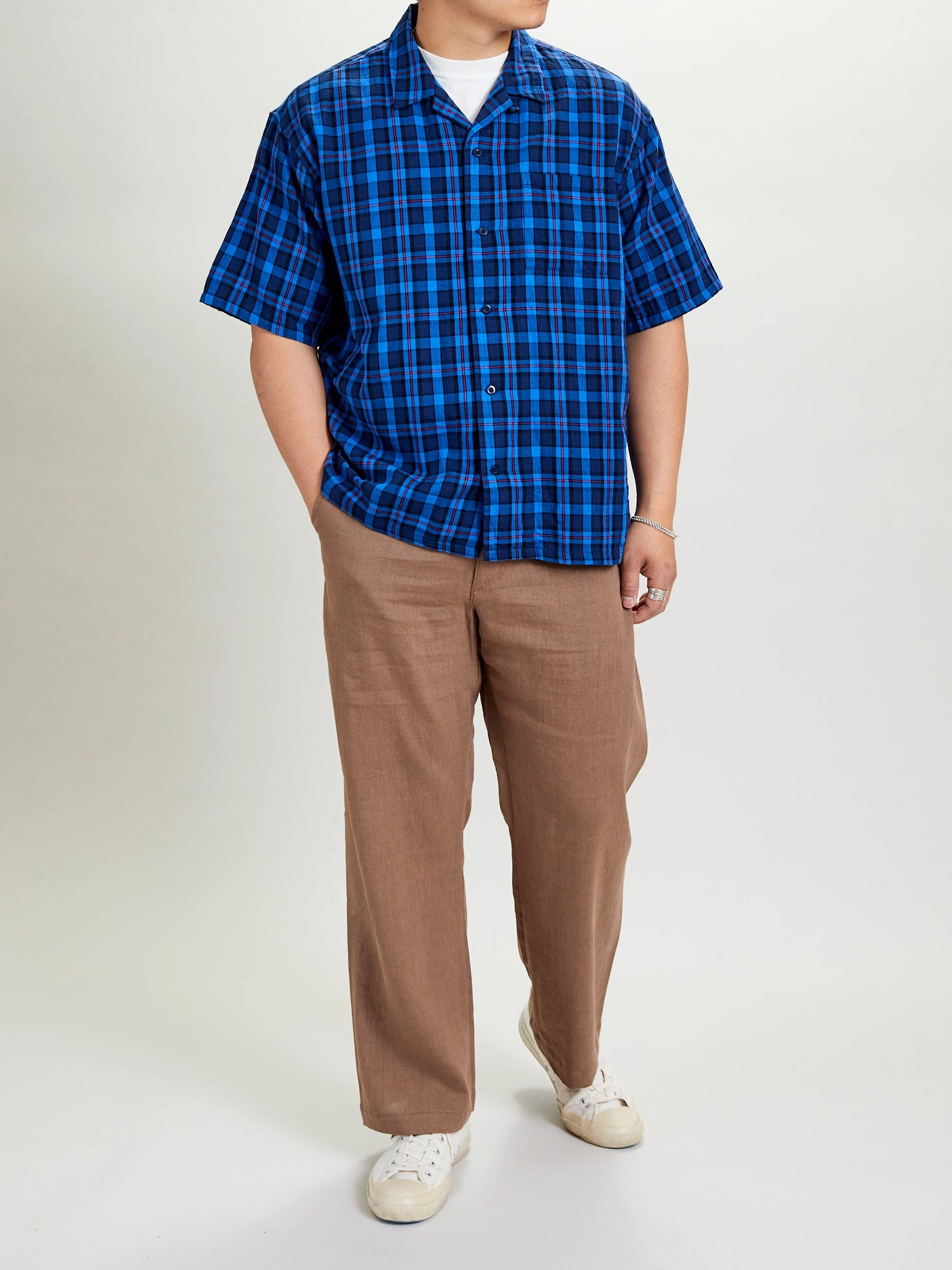 Weekend Shirt in Blue Check