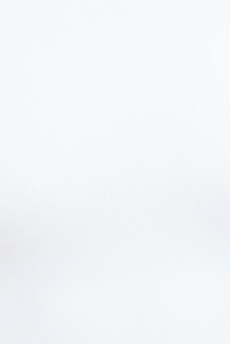White Supersoft Bodysuit Sleeveless