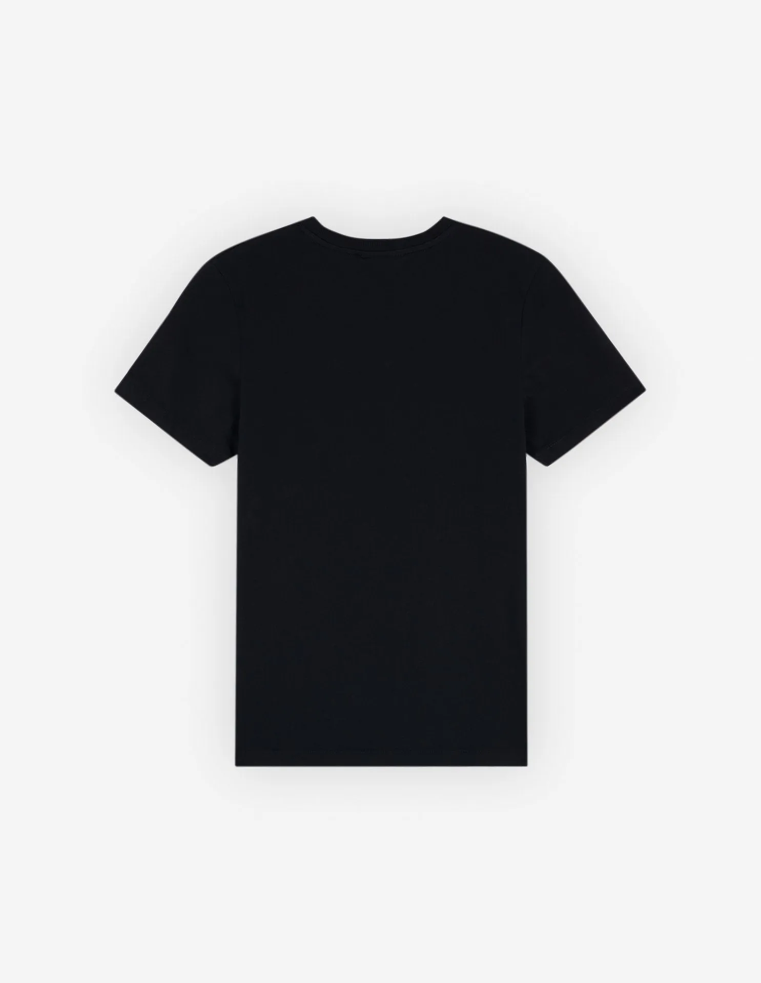 Women's Baby Fox Patch Regular Tee Shirt Black